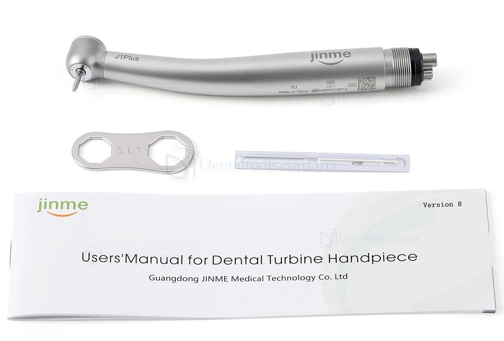 Jinme J1Plus Turbina dental de cabezal torque de 4 v&iacute;as